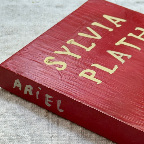 Leanne Shapton "Ariel" Painted Wooden Book