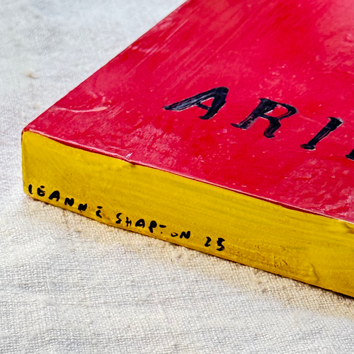 Leanne Shapton "Lady Chatterley's Lover" Painted Wooden Book