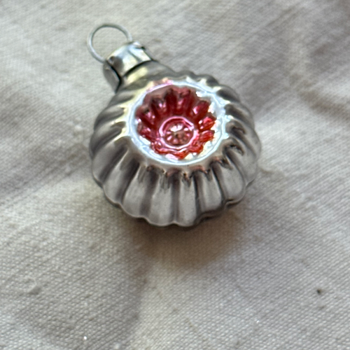 Nostalgic Mini Pink Reflector Ornament