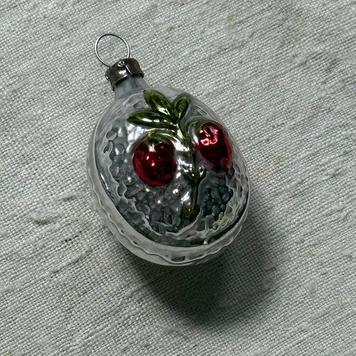Nostalgic Strawberry Bauble Ornament