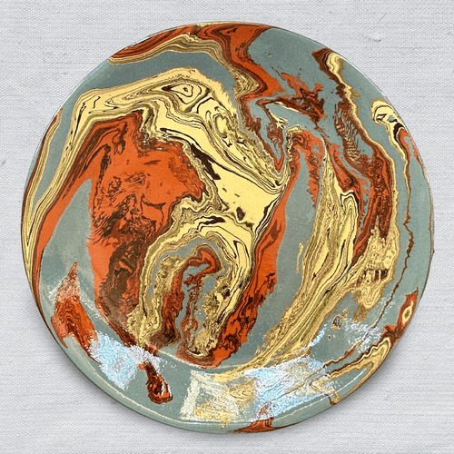 Marbled Dinner Plate in Macao (PD 1120)