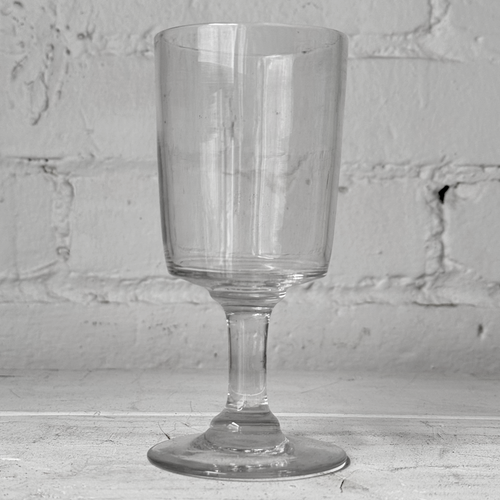 19th-century French Antique Wine Glass (#20)