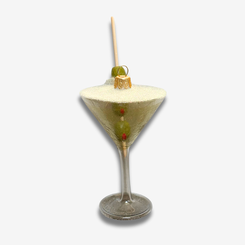 Martini with Olives Ornament