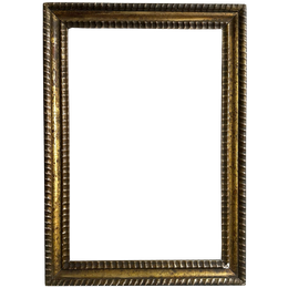 16.75" W x 23.25" H Antique 19th Century Gilt Frame #20
