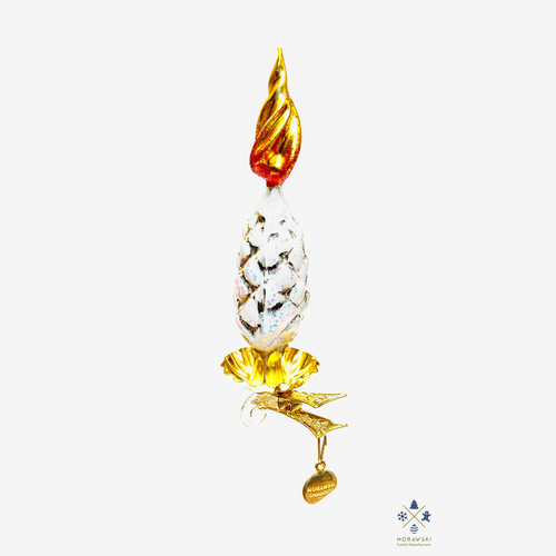 Pinecone Candle Clip-on Ornament