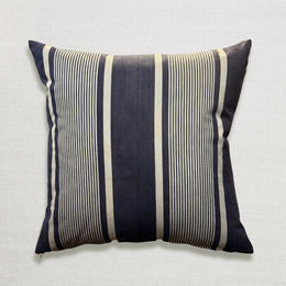 Custom 19th-century French Ticking Pillow (#3-12)