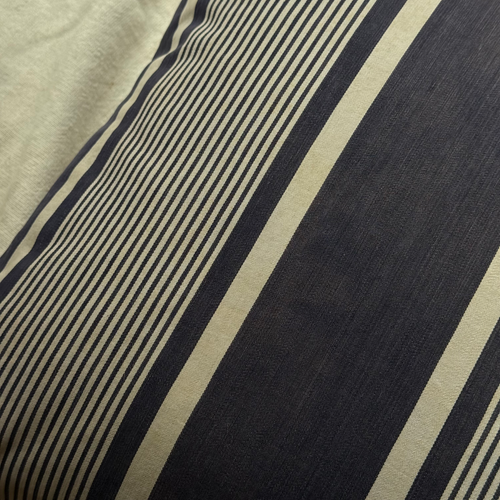 Custom 19th-century French Ticking Pillow (#3-12)