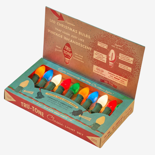 Tru-Tone C7 Multicolor 10-Light Strand Set in Classic