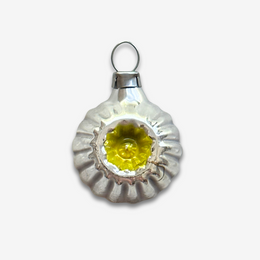 Nostalgic Mini Yellow Reflector Ornament