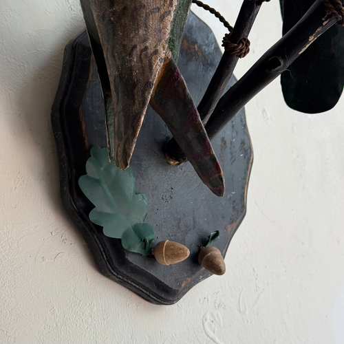 Early 20th-century Black Forest Carved Birds (BFB-16)