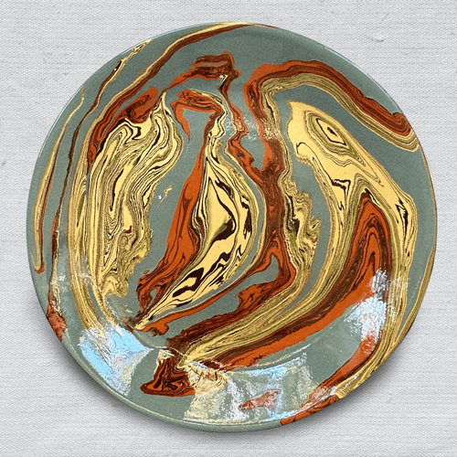 Marbled Dinner Plate in Macao (PD 1121)