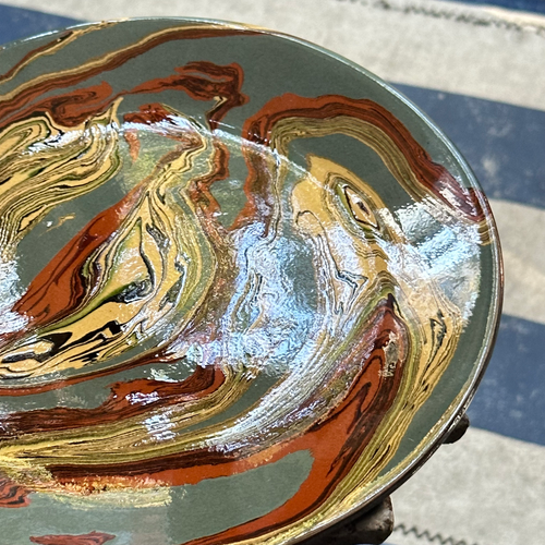 Marbled Dinner Plate in Macao (PD 1121)