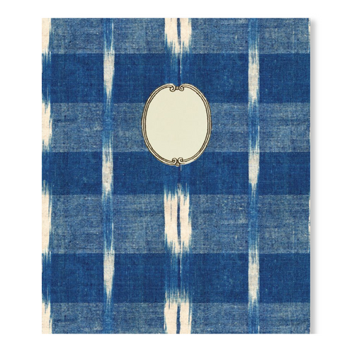 Antoinette Poisson Large "Flammé indigo" Notebook in 83A