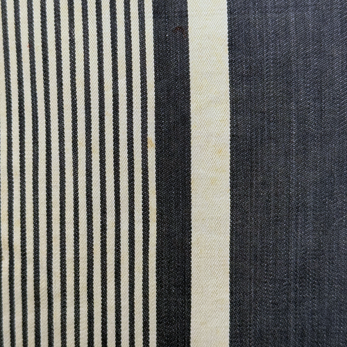 Custom 19th-century French Ticking Pillow (#3-12)