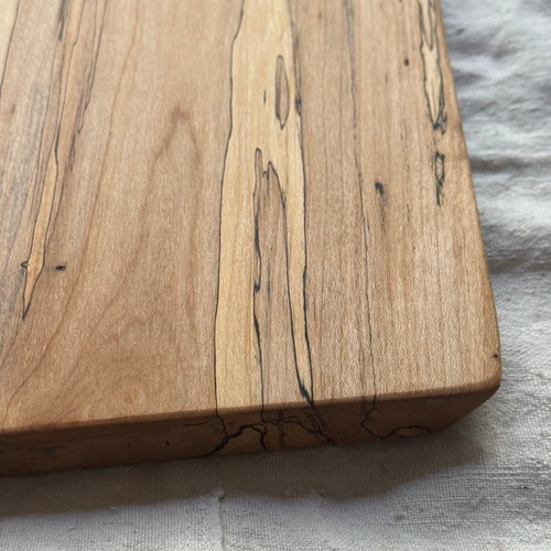 Spencer Peterman 15" Spalted Maple Small Cutting Board (#4-18)