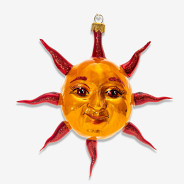 Sun With Face Ornament