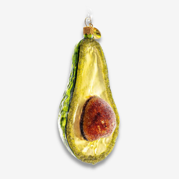 Half Avocado Ornament