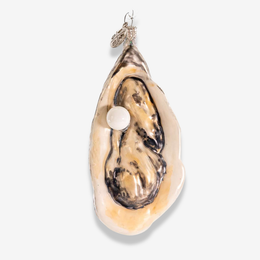 Half Oyster With Pearl Ornament