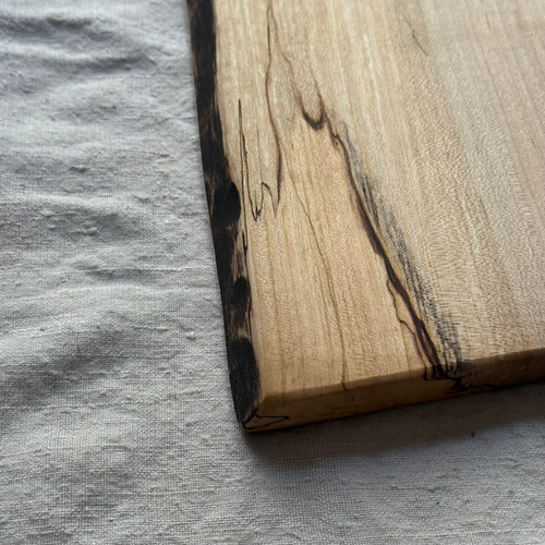 Spencer Peterman 15" Spalted Maple Small Cutting Board (#4-19)