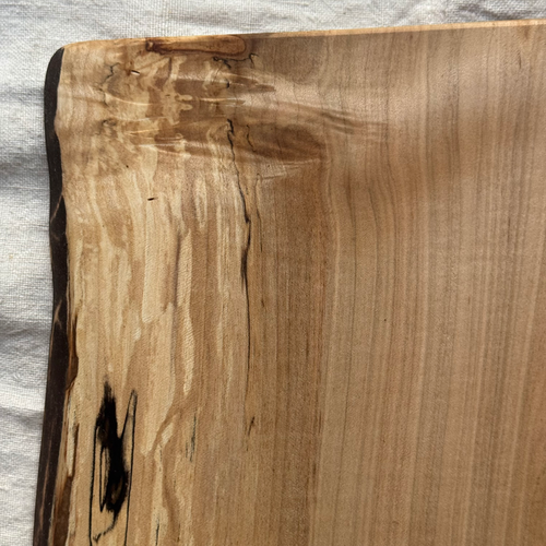 Spencer Peterman 15" Spalted Maple Small Cutting Board (#4-19)