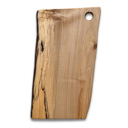 Spencer Peterman 15" Spalted Maple Small Cutting Board (#4-19)