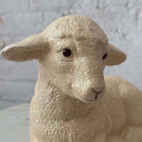 Ino Schaller Laying Sheep in Cream