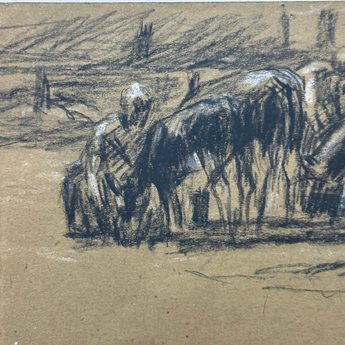 Evert Rabbers Early 20th-century Horse Drawing (4)