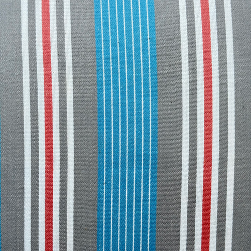 Custom 19th-century French Ticking Pillow (#3-13)