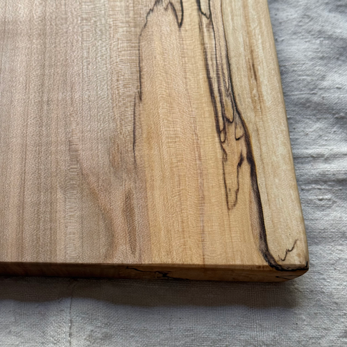Spencer Peterman 15" Spalted Maple Small Cutting Board (#4-19)
