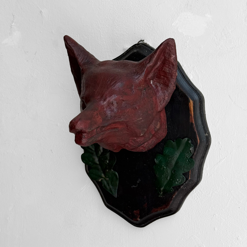 Early 20th-century Black Forest Carved Fox (BFF-01)