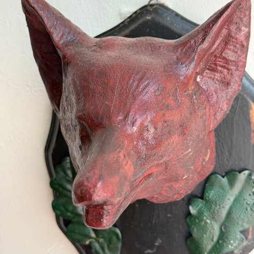 Early 20th-century Black Forest Carved Fox (BFF-01)