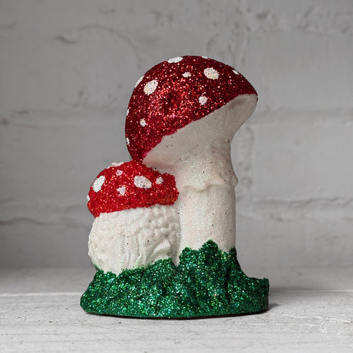 Ino Schaller Small Glitter Mushroom Duo