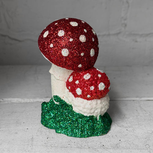 Ino Schaller Small Glitter Mushroom Duo