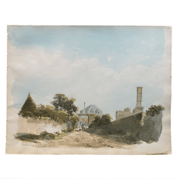 19th Century French Watercolor Painting (25)