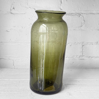 18th-century 10.5" French Pickling Jar (P-25)