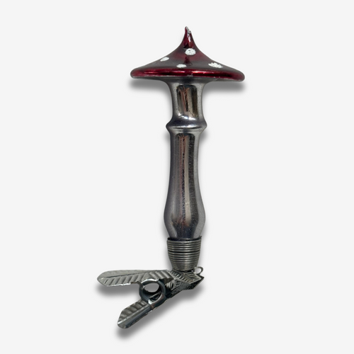 Nostalgic Clip-on Mushroom Ornament