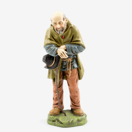 Shepard with Stick Nativity Figure