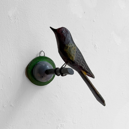 Early 20th-century Black Forest Carved Bird (BFB-18)
