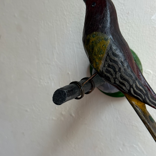 Early 20th-century Black Forest Carved Bird (BFB-18)