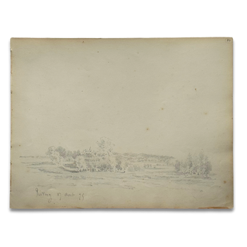 19th-century French Pencil Drawing by Alphonse Baril (#24)