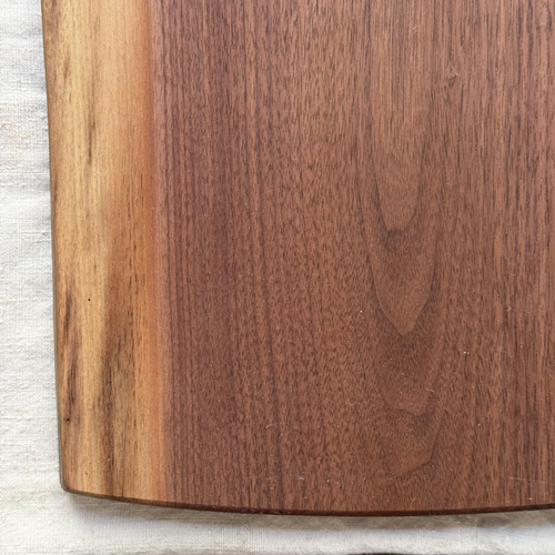 Spencer Peterman 27" Black Walnut Wood Cutting Board with Handle (#4-21)