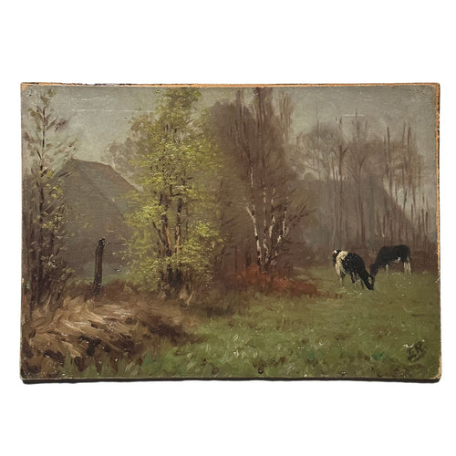 Evert Rabbers Landscape Painting (2327)