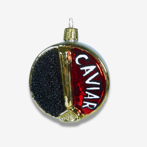 Caviar Can Ornament