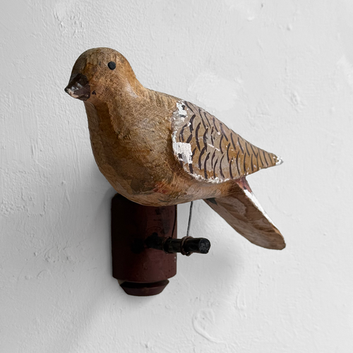 Early 20th-century Black Forest Carved Bird (BFB-20)