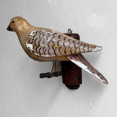 Early 20th-century Black Forest Carved Bird (BFB-20)
