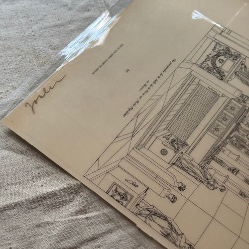 One-of-a-Kind Collaged Map & Maze Mat (#28)
