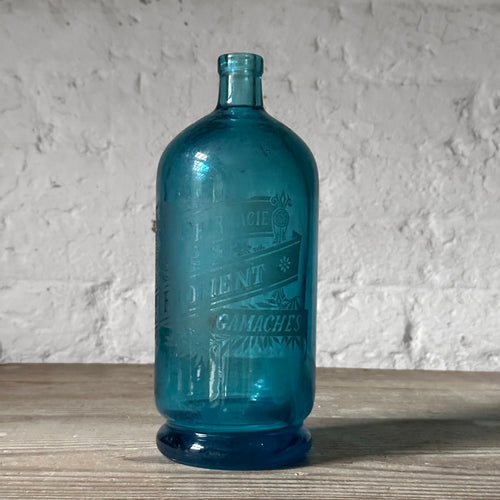 Antique French Apothecary Bottle (#28)