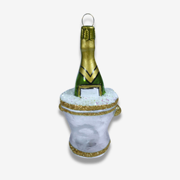 Champagne in the Cooler Ornament