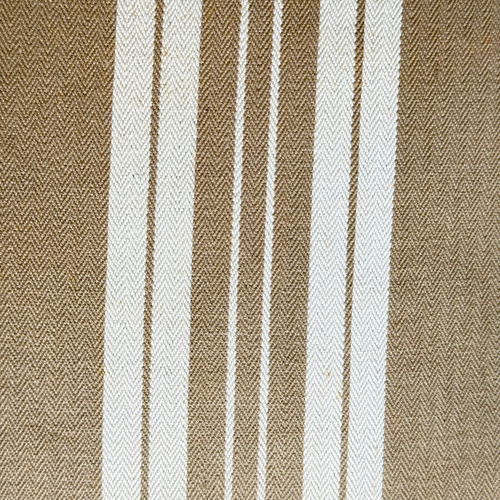 Custom 19th-century French Ticking Pillow (#3-16)