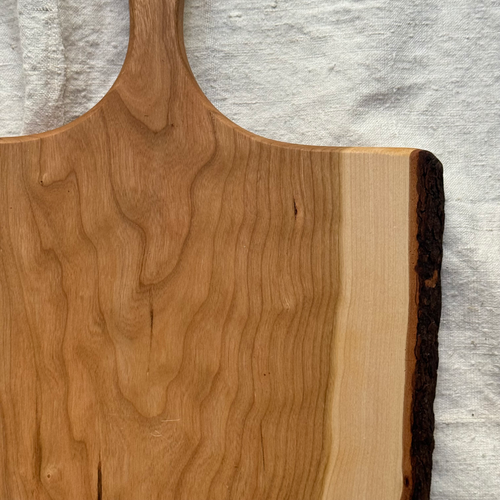 Spencer Peterman 24" Cherry Wood Cutting Board with Handle (#4-22)